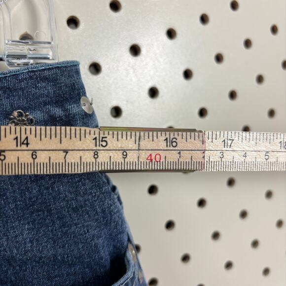 DG2 Diane Gilman Embellished Straight Leg Jeans High Rise Festival Western 8 - Picture 7 of 9